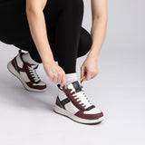 Comfort DZ (Women) - White/Wine/Black