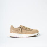 Comfort Jogger (Women) - Tan Suede