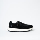 Comfort Jogger (Women) - Black Suede