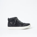 DR Short Wrap II High Top (Toddler) - Black Acid Wash