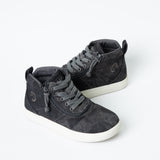 DR Short Wrap II High Top (Toddler) - Black Acid Wash
