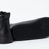 Classic High Top (Toddler) - Black to the Floor Leather