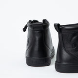 Classic High Top (Toddler) - Black to the Floor Leather