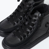Classic High Top (Toddler) - Black to the Floor Leather