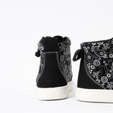 Classic High Top (Toddler) - Black Paisley