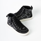 Classic High Top (Toddler) - Black Paisley