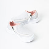 Friendly Force (Kids) - White Shimmer/ Pink