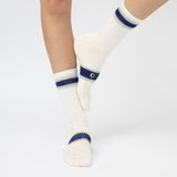 Active Crew Seamless Feel Sock 4 Pack (Adults) - Midnight Blue Multi