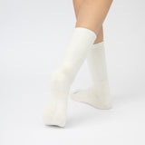 Active Crew Seamless Feel Sock (Adults) - Off White