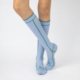 Compression Knee-High Sock Sock 3 Pack (Adults) - Green Multi
