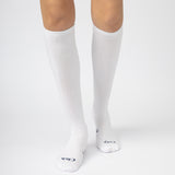 Everyday Knee-High Seamless Feel Sock 4 Pack (Adults) - White