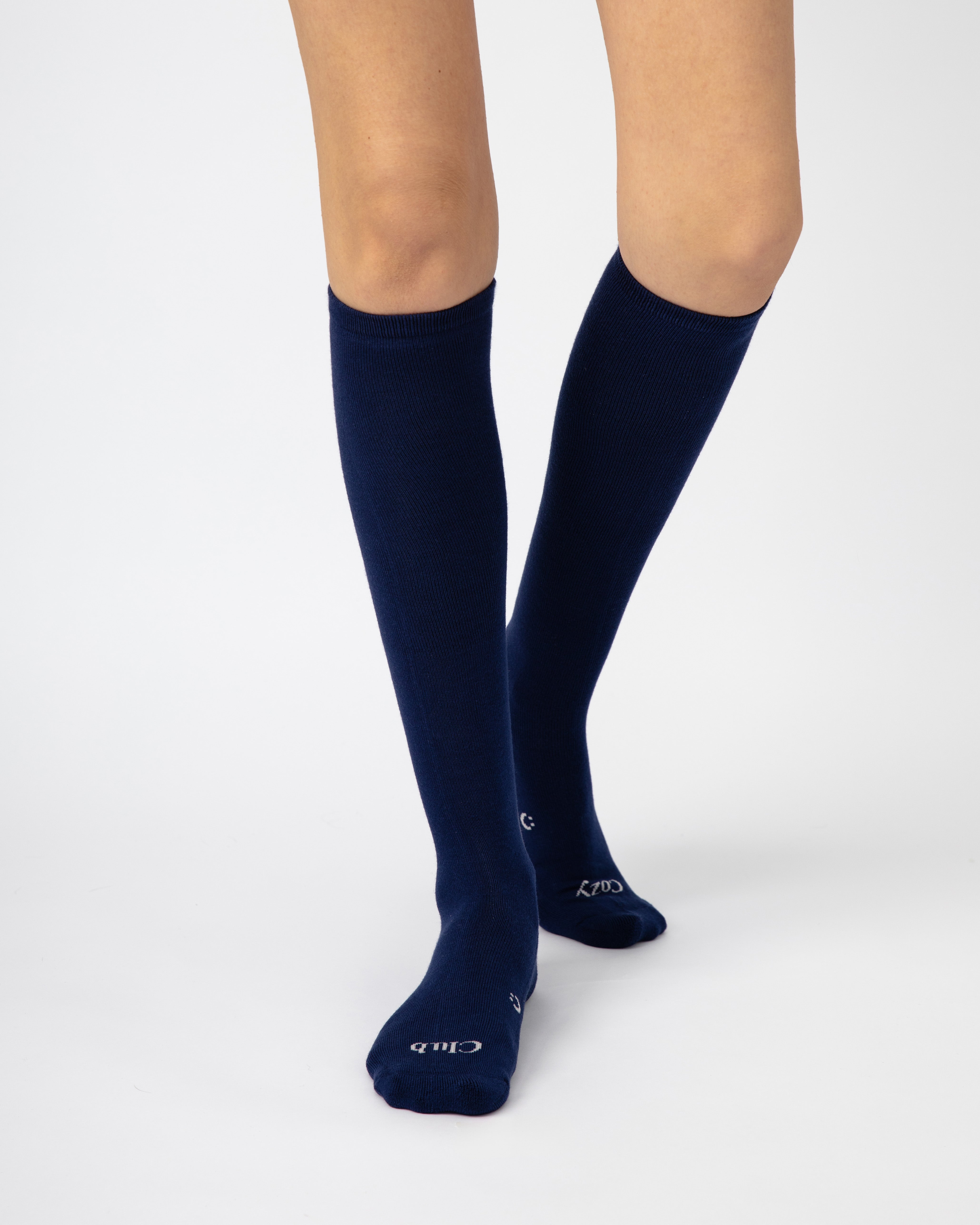 Everyday Knee-High Seamless Feel Sock (Adults) Midnight Blue