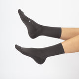 Everyday Crew Seamless Feel Sock (Adults) - Charcoal