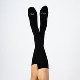 Everyday Knee-High Seamless Feel Sock 4 Pack (Adults) - Black