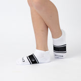 Active Ankle Seamless Feel Socks 4 Pack (Kids) - White