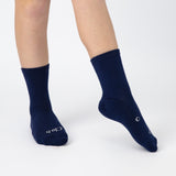 Everyday Crew Seamless Feel Socks (Kids) - Midnight Blue