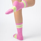 Active Crew Seamless Feel Socks (Kids) - Sugar Pink