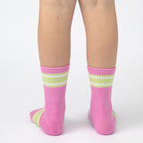Active Crew Seamless Feel Socks (Kids) - Sugar Pink