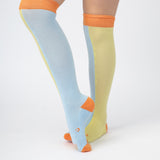 Everyday Knee-High Seamless Feel Socks (Kids) - Sunrise Colourblock