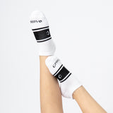 Active Ankle Seamless Feel Socks 4 Pack (Kids) - White