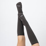 Everyday Knee-High Seamless Feel Socks 4 Pack (Kids) - Charcoal