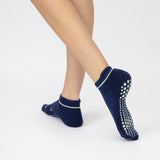 Grip Ankle Seamless Feel Sock (Adults) - Midnight Blue