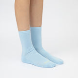 Everyday Crew Seamless Feel Sock 4 Pack (Adults) - Icicle/White