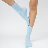 Everyday Crew Seamless Feel Sock 4 Pack (Adults) - Icicle/White
