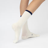 Everyday Crew Seamless Feel Sock 4 Pack (Adults) - Midnight/Cloud Multi