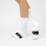 Active Crew Seamless Feel Sock 4 Pack (Adults) - White