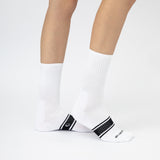 Active Crew Seamless Feel Sock 4 Pack (Adults) - White
