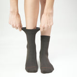 Loose Top Crew Seamless Feel Sock 3 Pack (Adults) - Neutrals