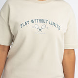 Play Without Limits Tennis Tee - Pebble