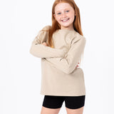 RepelTek Classic Long Sleeve T-Shirt (Kids) - Stone