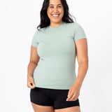 RepelTek Classic T-Shirt (Womens) - Smoke Green