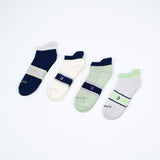 Active Ankle Seamless Feel Sock 4 Pack (Adults) - Midnight Blue Multi