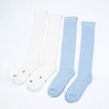 Everyday Knee-High Seamless Feel Sock 4 Pack (Adults) - Icicle/White