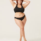 Detachable Bikini Moderate/Heavy - Black