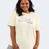 Spread Happiness Tee - Purple