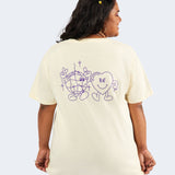 Spread Happiness Tee - Purple
