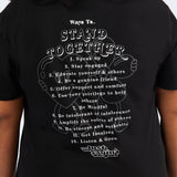Ways to Stand Together Tee - Black & White