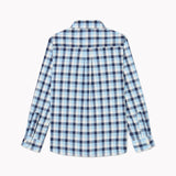 River Oaks Shirt (Boys) - Hydrangea Blue