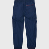 Drake Woven Cargo Jogger (Boys) - Cobalt Sapphire