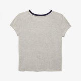 Hope Fashion Tee (Girls) - Grey Heather