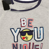 Hope Fashion Tee (Girls) - Grey Heather