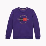 Blair Popover Logo Sweatshirt (Womens) - Violet Indigo
