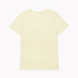 Charlie Colour Block Tee (Womens) - Yellow Heather