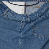 Scalloped Skirt (Womens) - Medium Wash