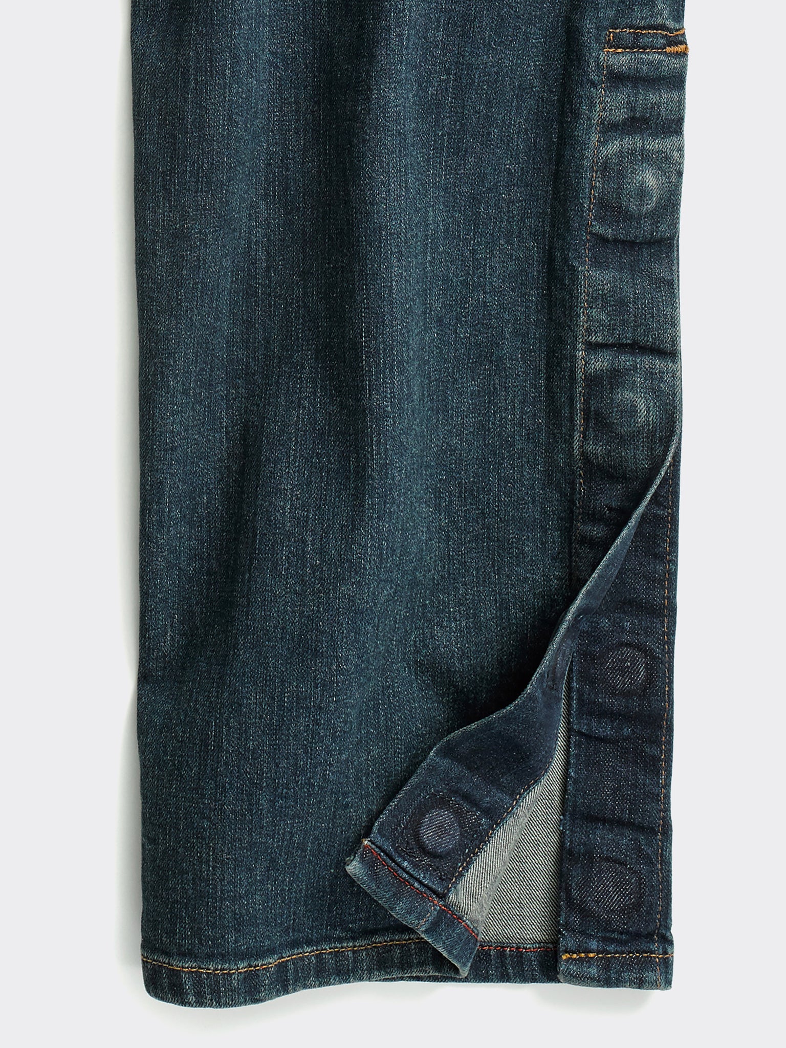 Relaxed Fit Oscar Jeans (Mens) - Dark Wash/ Vintage