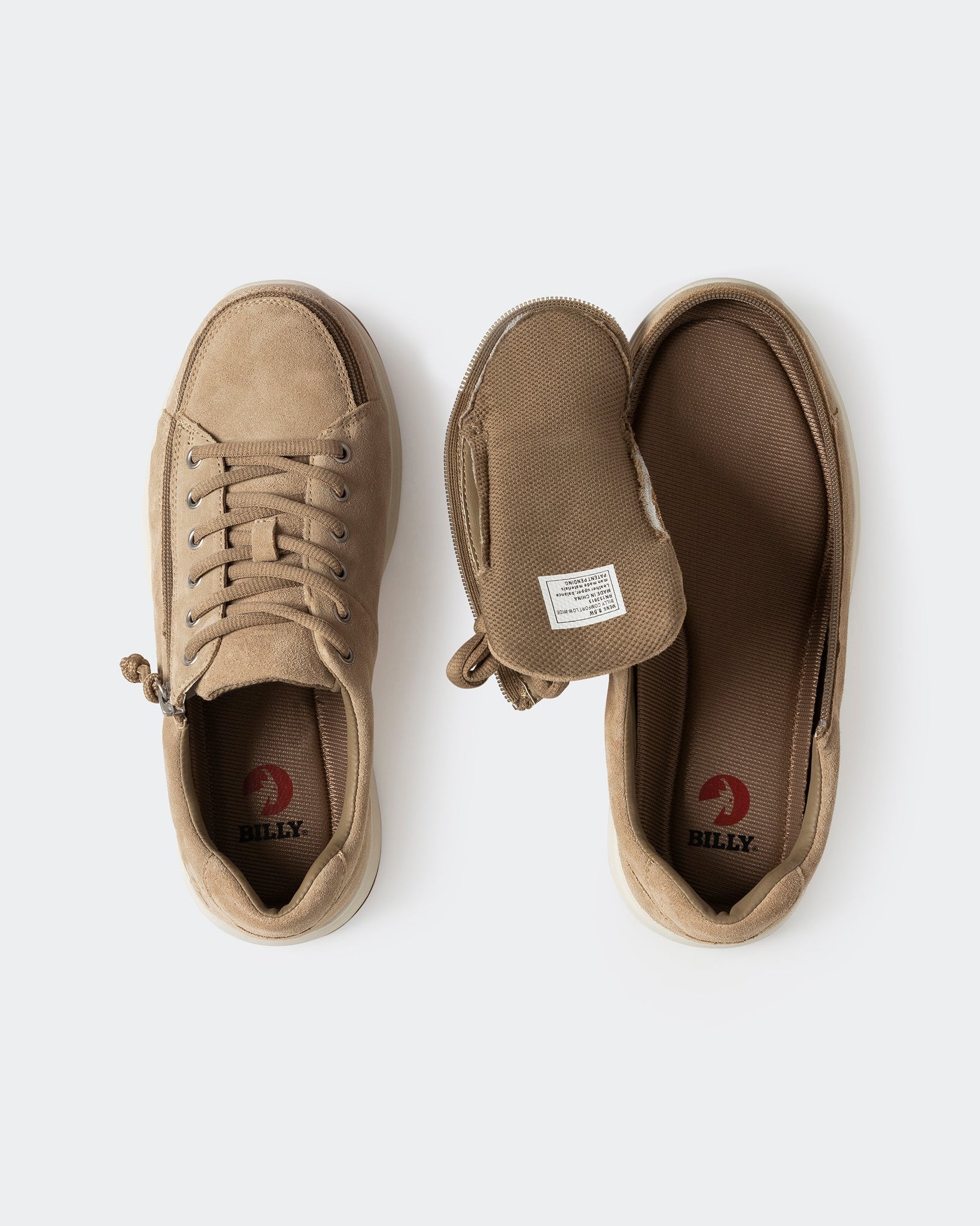 Comfort Sneaker (Men) - Tan Suede